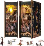 Cutebee Puzzle 3D, Cotor de carte DIY, The Legend of WUKONG, Cutebee, 89 piese