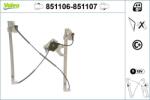 VALEO Mecanism actionare geam VALEO 851106 (851106)