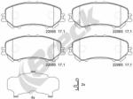 BRECK set placute frana, frana disc BRECK 22065 00 701 00 (22065 00 701 00)