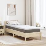 vidaXL Топер за матрак от мемори пяна 80 x 200 cm Thick Меко Бяло (4106221)