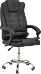 FDY Scaun Directorial Toronto Piele Ecologica Negru