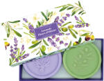Esprit Provence Set cadou de săpunuri Esprit Provence - Lavanda & Flori de Măslin, 2 buc