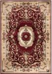 LOTOS Covor Lotos 15002-210, Marime 200 x 300 cm, Grena, Crem, Inaltime Fir 9 mm, Antialergic, Polipropilena, Living, Dormitor, Sufragerie, Birou Covor
