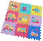 ALLTOYS Mijloace de transport puzzle spumă 9 buc Puzzle