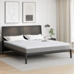 vidaXL Топер за матрак 180 x 200 cm дебелина Трико тъкан Бяло (4106421)