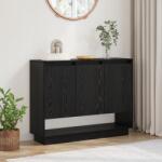 vidaXL Служебен шкаф Черния дъб 97 x 29 x 75 см Инженерна дървесина (875224)