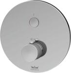 Kronenbach Smart Push zuhanycsaptelep süllyesztett z termosztáttal króm 19044001CR (19044001CR)