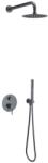 Excellent Pi zuhany készlet beépített trópusi zuhany opcióval grafit AREX. SET. 1245AB (AREXSET1245AB)