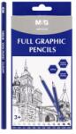 M&G Grafit ceruza M&G minden keménység 2H-tól 14B-ig - 12 db-os készlet