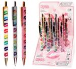 Cresco Golyóstoll Kiss 1, 0 mm, kék, mix