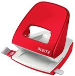 Leitz Lyukasztó, kétlyukú, 30 lapos, LEITZ "Nexxt Wow", piros