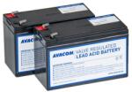 AVACOM AVA-RBP02-12090-KIT - akkumulátor UPS CyberPower, EATON, Effekta, FSP Fortron, HP, Legrand számára AVA-RBP02-12090-KIT