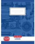 Herlitz 520 jegyzetfüzet, A5, átlátszó, 70g/m2