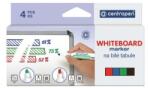 Centropen 8569/4S fehértáblás marker készlet