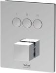 Kronenbach Smart Push kád és zuhany csaptelep süllyesztett króm 19045003CR (19045003CR)