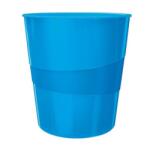 Leitz WOW 15 literes műanyag szemetes, kék