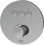 Kronenbach Smart Push kád és zuhany csaptelep süllyesztett króm 19043003CR (19043003CR)