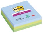 Post-it Super Sticky OASIS öntapadós jegyzettömb, 101x101 mm XL méret, vonalas, 3 db 70 lapos tömb