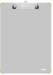 JUNIOR Írótömb klipsszel PVC/A4, szürke