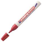 edding 8300 ipari permanens marker, piros