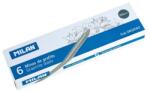 MILAN Grafit ceruza MILAN B / 5, 2 mm a sokoldalú használathoz, 6 db