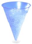 WIMEX Csésze (PP) Blue Cone Ø70mm 115ml [1000 db]