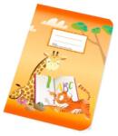 KRPA 512-es jegyzetfüzet, A5, 10 lap, 2 segédvonallal bélelve