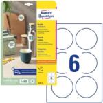 Avery Zweckform Univerzális kerek címkék 80 mm, Avery A4, 10 lap