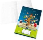 KRPA 4210-es jegyzetfüzet, A4, 20 lap, négyzet alakú