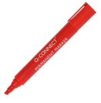 Q-CONNECT permanens marker, ferde hegyű, piros