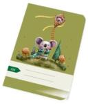 KRPA 525-ös jegyzetfüzet, A5, 20 lap, négyzet alakú