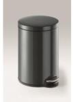 DURABLE Fém szemeteskosár pedállal, 20 fokos lépés