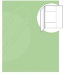 Papiernik Tárolótérkép 3 füllel EKO 253 összehajtva - zöld