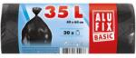 Alufix Szemeteszsákok 35 l /30 db, Economy, 8 mik. , 49 x 60 cm, fekete, HDPE
