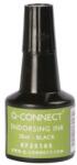 Q-CONNECT bélyegzőtinta, fekete, 28ml