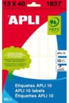 APLI Univerzális címkék 13x40 mm APLI A6