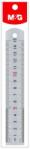 M&G vonalzó 15 cm, alumínium