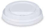 WIMEX Domború fedél (PS) fehér, Ø90 mm-es pohárhoz [100 db]