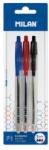 MILAN Golyóstoll MILAN P1 1, 0 mm - 3 db-os készlet