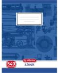 Herlitz 540 jegyzetfüzet, A5, átlátszó, 70g/m2