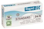 Rapid Gemkapcsok, 24/6, RAPID "Standard", 1000 db