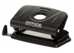 OFFICE products 12 lapos lyukasztó, fekete