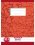 Herlitz 524 jegyzetfüzet, A5, vonalas, 70g/m2