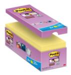 Post-it Super Sticky sárga öntapadós jegyzettömb 76x76mm 16x90l