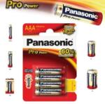 Panasonic Alkáli elem AAA Panasonic Pro Power LR03 4 db 09738