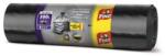 FINO hulladékgyűjtő zsákok nehéz hulladékhoz 300 ℓ, 70 mik. , 135 x 146 cm, fekete (6 db)
