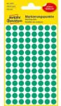 Avery-Zweckform Kerek címkék 8 mm-es Avery zöld