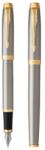 Parker Töltőtoll PARKER IM Brushed Metal GT -F-