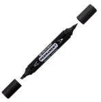 Centropen 1666 permanens marker, dupla fekete