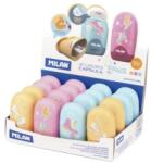 MILAN Radír + reszelő MILAN kapszulahenger (4 szín)